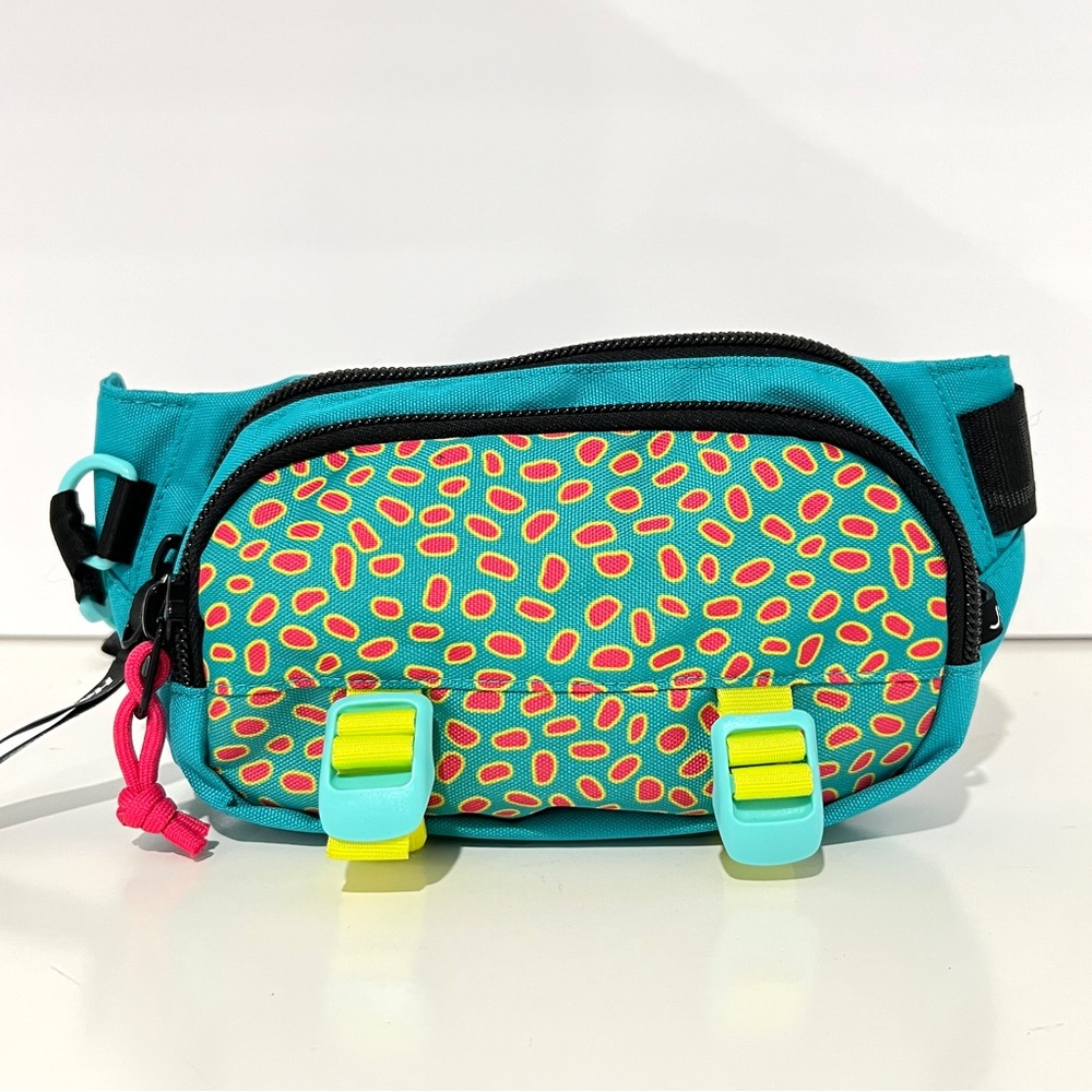 JOBY | Teal and Pink Patterned Waist Bag